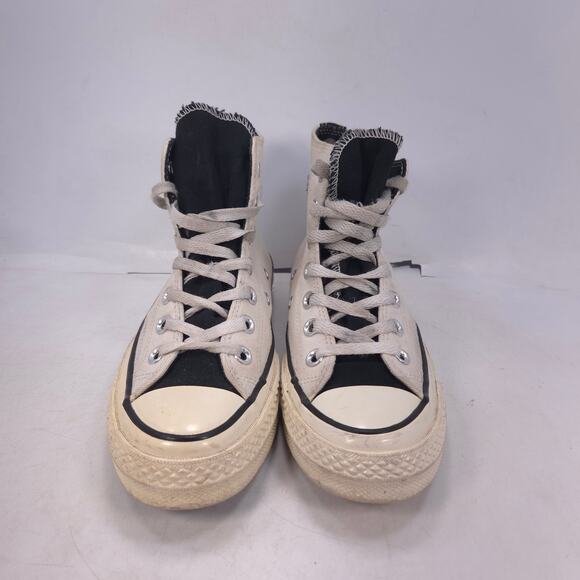 Converse Chuck Taylor All Star Sneaker Shoe Womens Size 6 164209C White Black - Picture 2 of 10